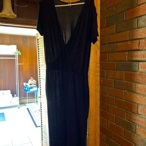 Black romper X-Large comfortable lulus